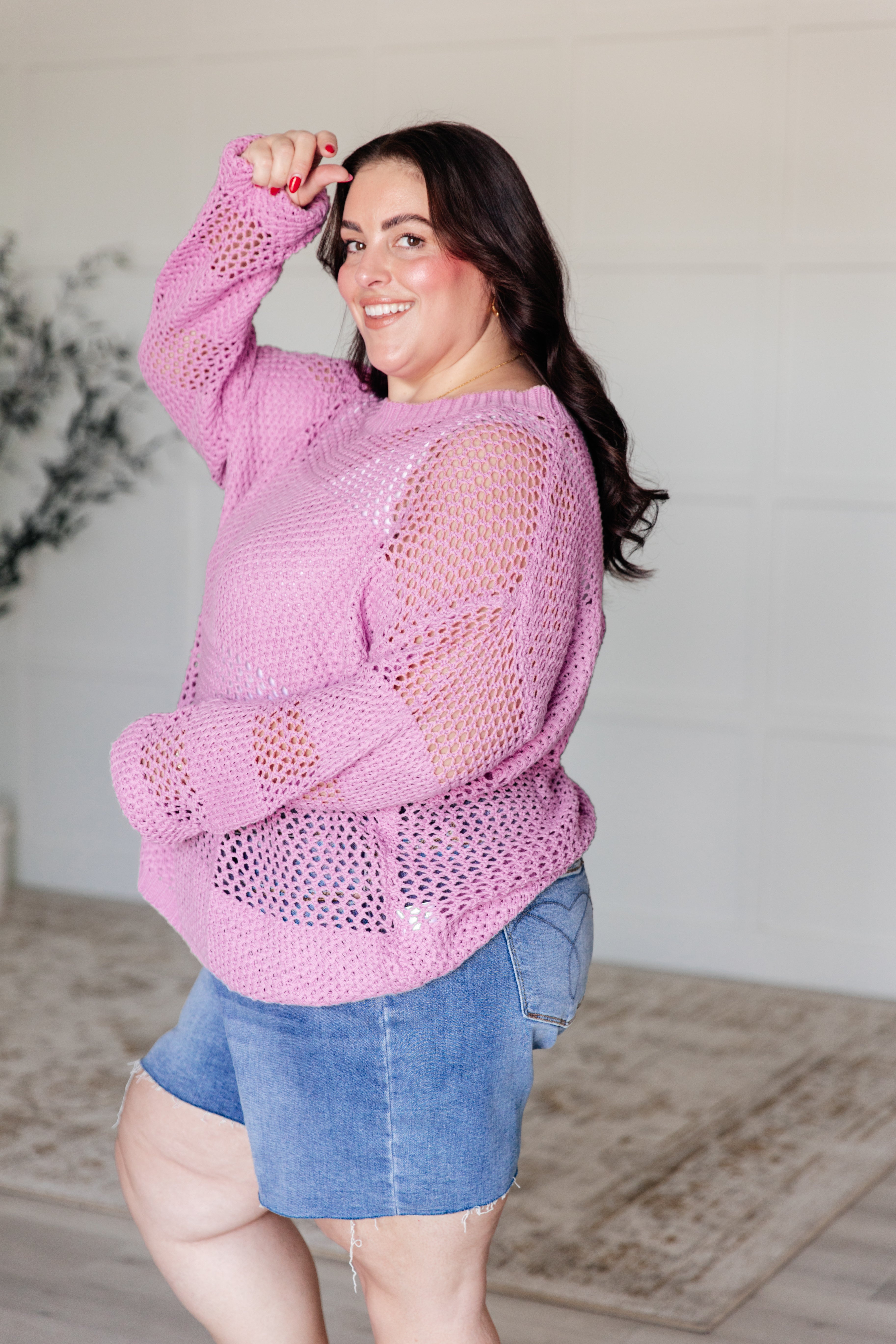 My Latest Love Loose Knit Sweater - Charming Charlie