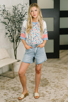 My Version Of Love Color Block Top - Charming Charlie