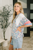 My Version Of Love Color Block Top - Charming Charlie