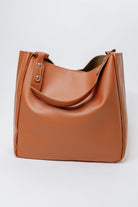 My Whole Life Shoulder Bag in Camel - Charming Charlie