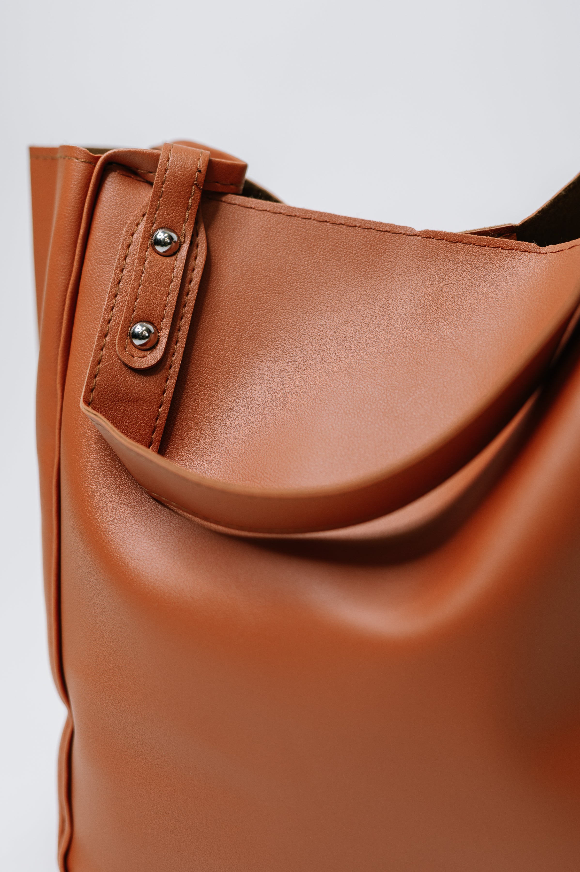 My Whole Life Shoulder Bag in Camel - Charming Charlie