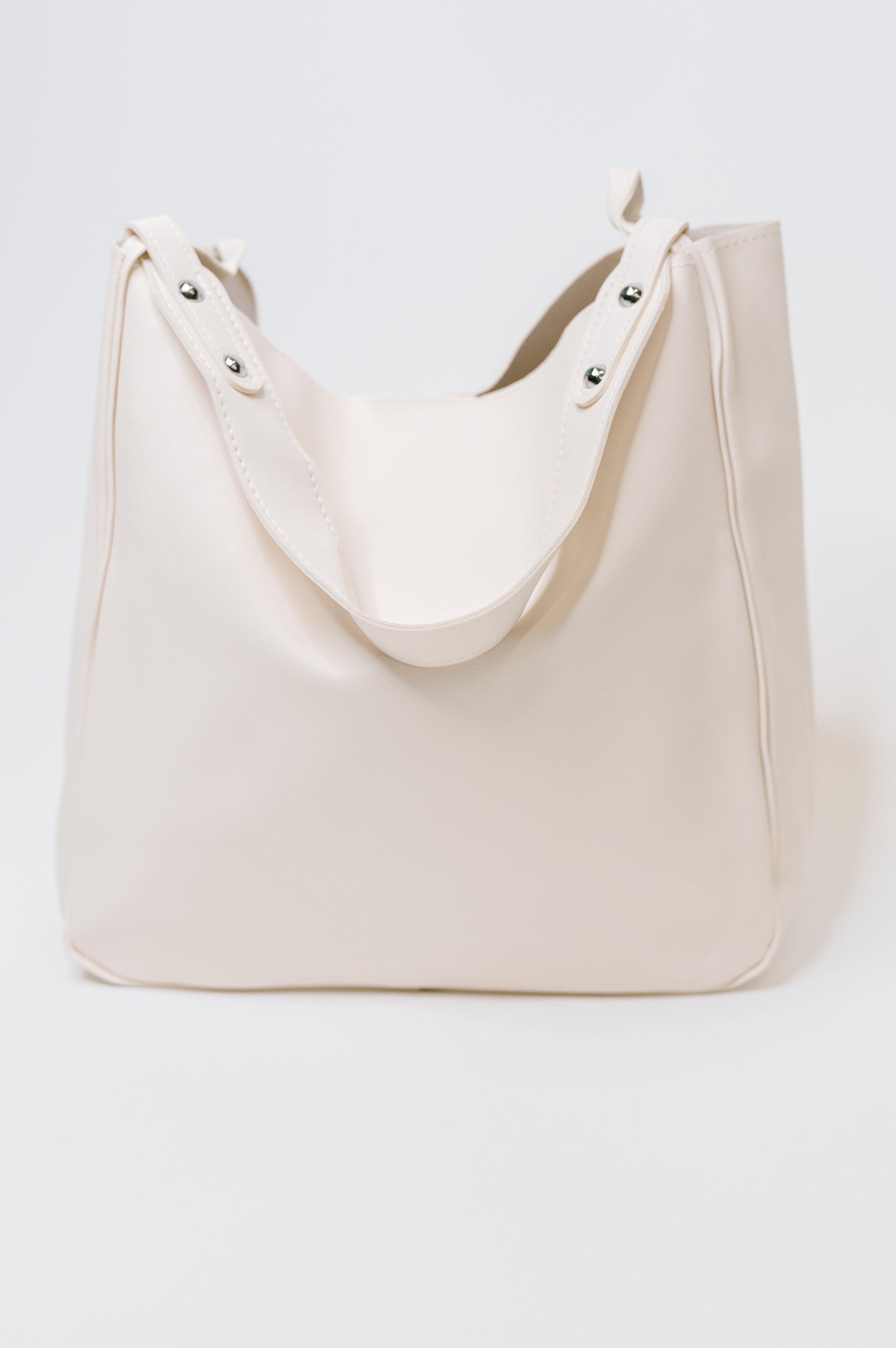 My Whole Life Shoulder Bag in Neutral - Charming Charlie