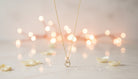 Gold Radiant Circle Necklace - Charming Charlie