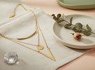 Elegant Layered Gold Trio Necklace - Charming Charlie