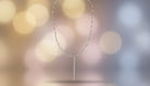 Sleek Silver Thread Necklace - Charming Charlie