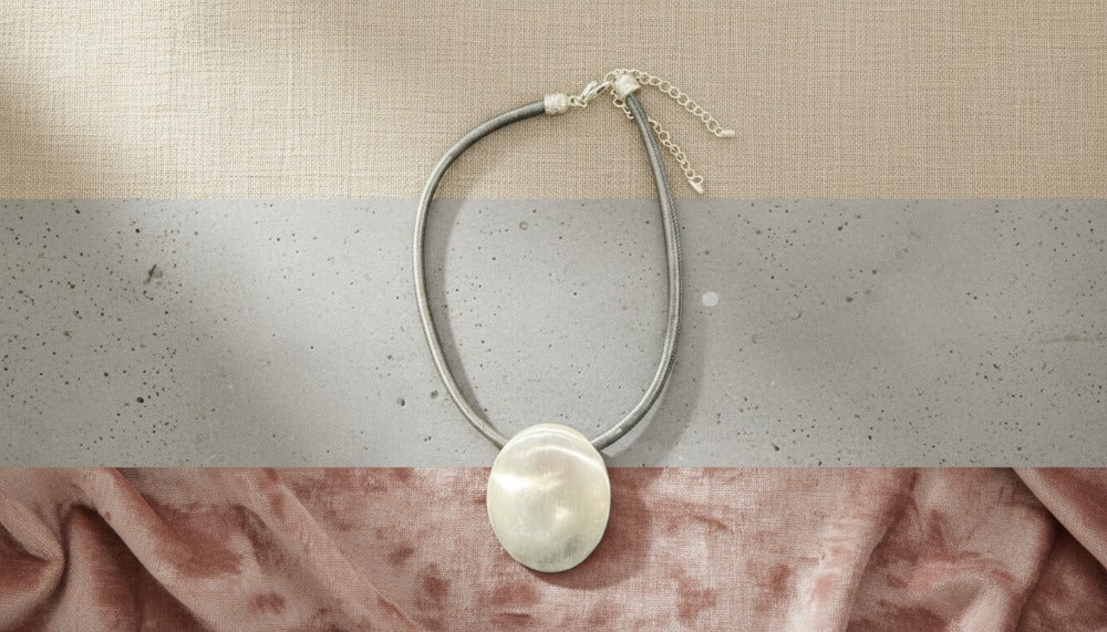 Silver Pendant Necklace - Charming Charlie