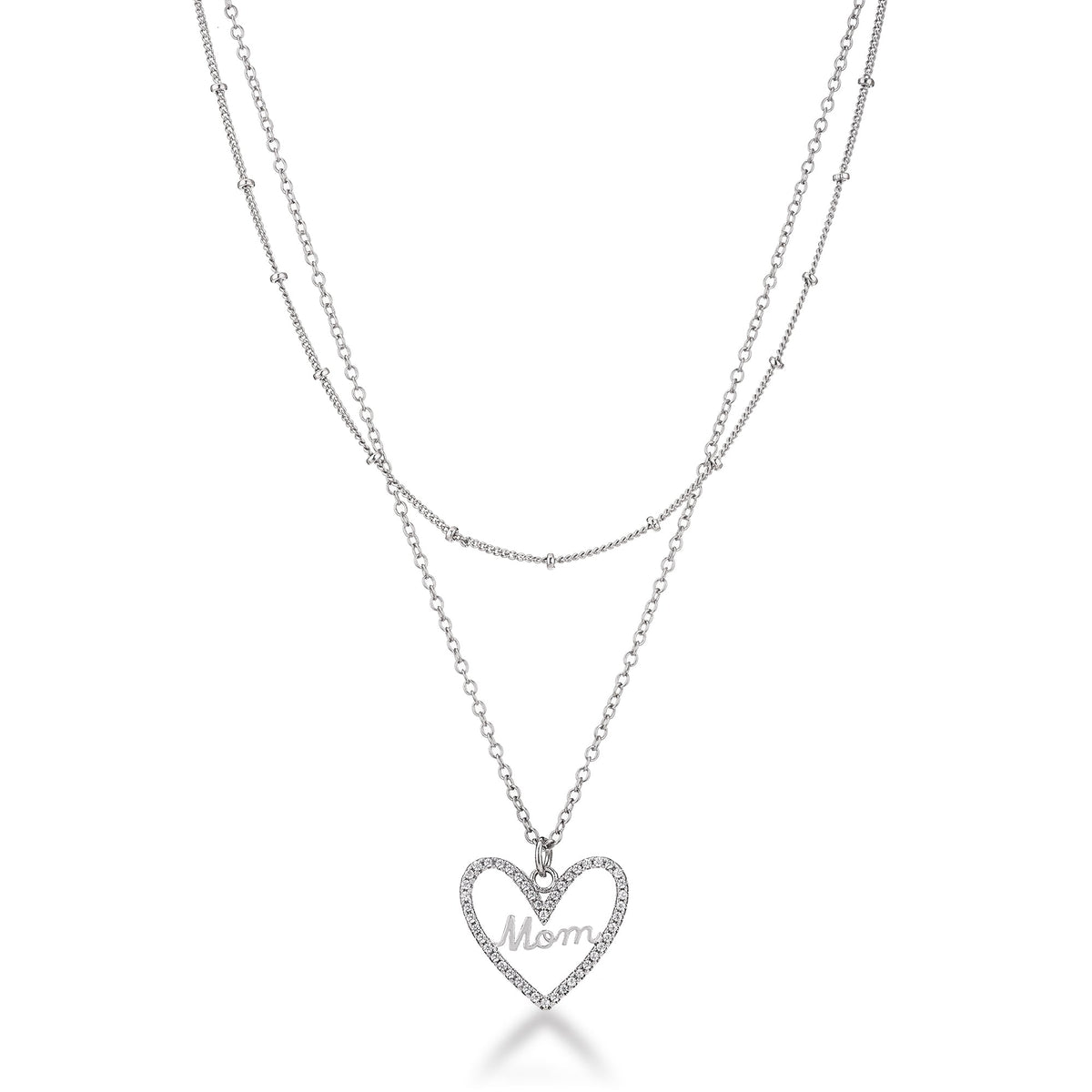 Elegant Layered Mom Necklace - Charming Charlie