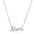 Sparkling Mom Script Necklace - Charming Charlie