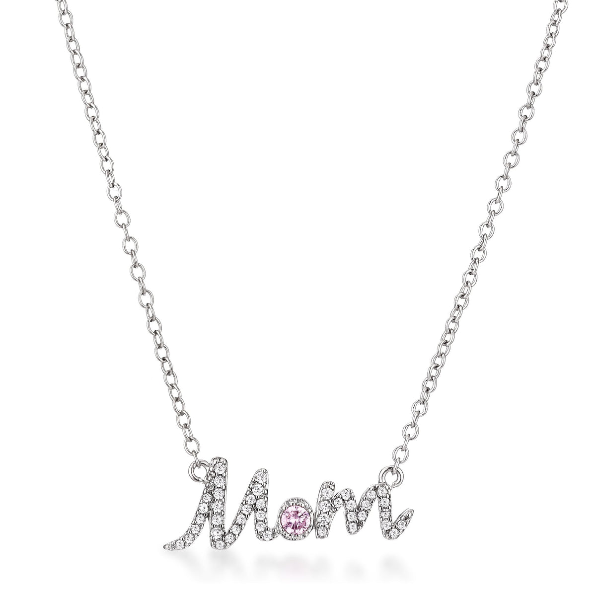 Sparkling Mom Script Necklace - Charming Charlie