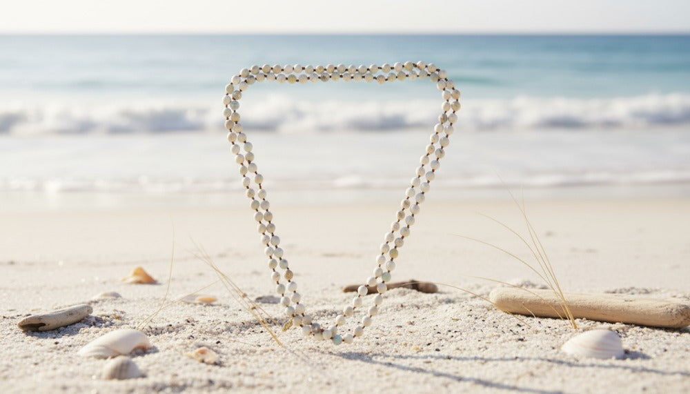 Double layered With Pearl Path Necklace - Charming Charlie