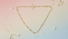 Gold Luminous Double Layers Necklace - Charming Charlie