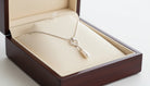 Pearl Teardrop Loop Necklace - Charming Charlie