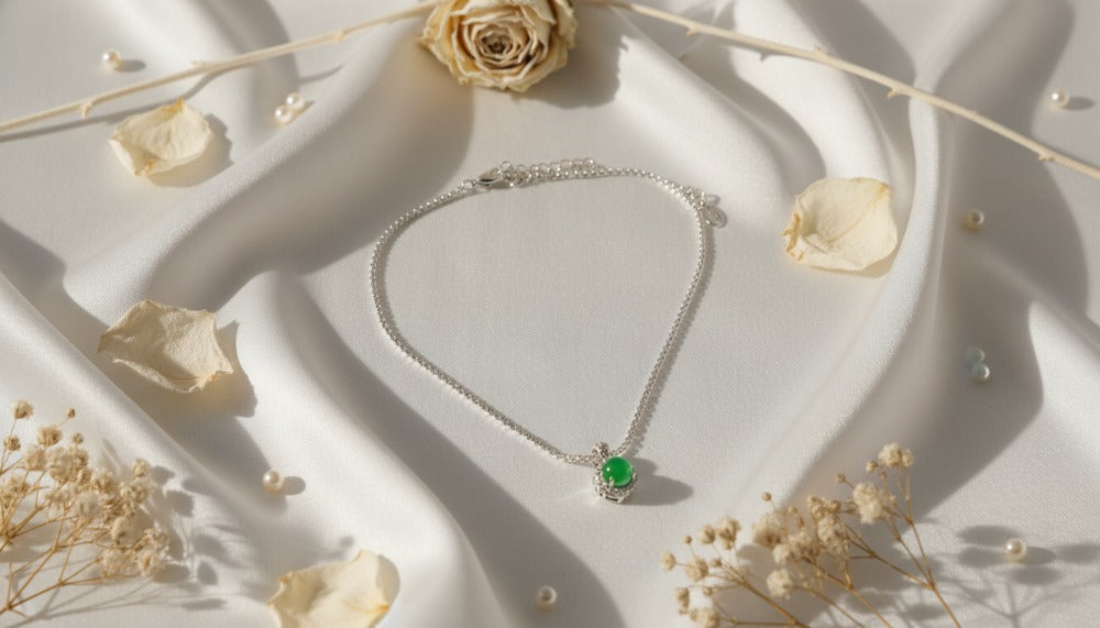 Eternal Jade Necklace - Charming Charlie