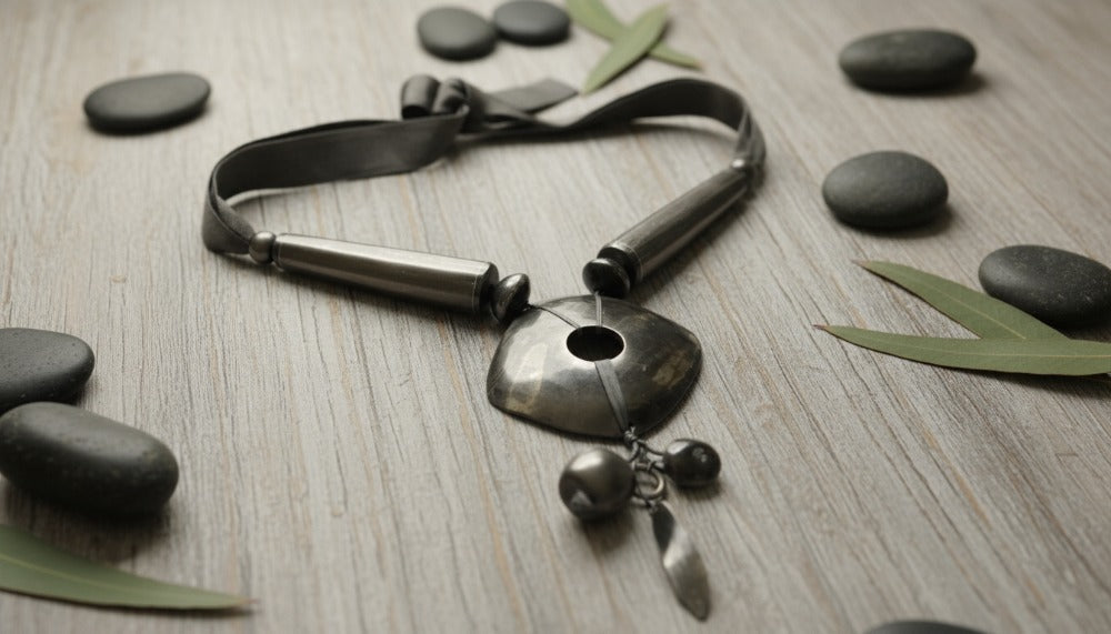 Dark Alloy Charm Necklace - Charming Charlie