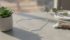 Silver Arrow Path Necklace - Charming Charlie