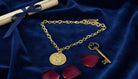 Crest Medallion Chain Necklace - Charming Charlie