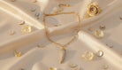 Elegant Gold-Tone Pavé Crystal Italian Horn Necklace - Charming Charlie