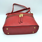 Zipper Detail Women’s Crossbody Soft Faux Leather Bag - Crossbody Bags