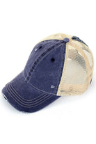 Navy C.C BASEBALL PONYCAP offers a stylish and functional addition to your wardrobe. Made with high-quality materials, it provides both comfort and durability. Its versatile design allows for easy styling and its adjustable strap ensures a perfect fit. A must-have for any fashion-forward individual.