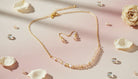 Beaded Crystal Chain Set Necklace - Charming Charlie