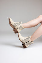 Nailed It Ankle Boot in White - Charming Charlie