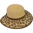 Natural C.C Trendy Leopard Wide Brim Straw Sun Hat, keep your styles on even when you are relaxing at the pool or playing at the beach. Large, comfortable, and perfect for keeping the sun off of your face, neck, and shoulders. Perfect gifts for Christmas, holidays, Valentine‚Äôs Day, or any meaningful special occasion.