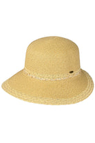 Natural C.C Wood Embellishment String Band Brim Hat is a must-have for any wardrobe. With its unique wood embellishment and stylish string band brim, it adds a touch of elegance to any outfit. Made with quality materials, it provides both comfort and durability. Perfect for any occasion.