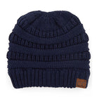 Navy Criss-Cross Knit C.C Beanie blends stylish design with practical warmth. Crafted with a unique criss-cross knit pattern, it provides enhanced insulation and a comfortable fit. Ideal for cold weather, this beanie offers both functionality and a sophisticated look for everyday wear. Durable and easy to care for, it’s an excellent accessory for layering during chilly seasons.