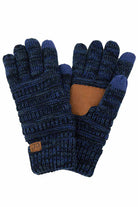 Navy C.C Multi Color Gloves With Lining Inside, are smart, eye-catching and attractive addition to your outfit. This trendy lining inside gloves keeps you absolutely warm and toasty in the winter and cold weather outside. Accessorize the fun way with these gloves. It's the autumnal touch you need to finish your outfit in style. A pair of these gloves will be nice gift for your family, friends, anyone you love and even yourself.