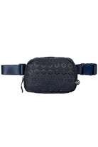 NavyC.C South Western Pattern Fanny Pack combines style and functionality in one compact accessory. With a unique South Western pattern, this fanny pack is perfect for both casual and outdoor adventures. Keep all your essentials close by and hands-free with this must-have accessory.