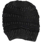 Navy Metallic Beanie Tail CC Beanie combines a sleek metallic finish with expert craftsmanship to provide both style and warmth. Its unique tail design offers a distinctive look while ensuring a comfortable, secure fit. Made with quality materials, this beanie delivers durability and insulation, making it an essential accessory for sophisticated cold-weather wear. Perfect for those who appreciate refined fashion paired with functionality. 