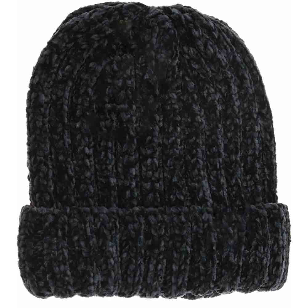 Navy Solid Ribbed Chenille CC Beanie provides warmth and comfort through its soft chenille fabric and ribbed design. This expertly crafted beanie offers a snug fit while maintaining breathability, making it ideal for cold weather wear. Its solid color and subtle texture ensure versatile styling for any casual or outdoor outfit, combining functionality with understated style. 