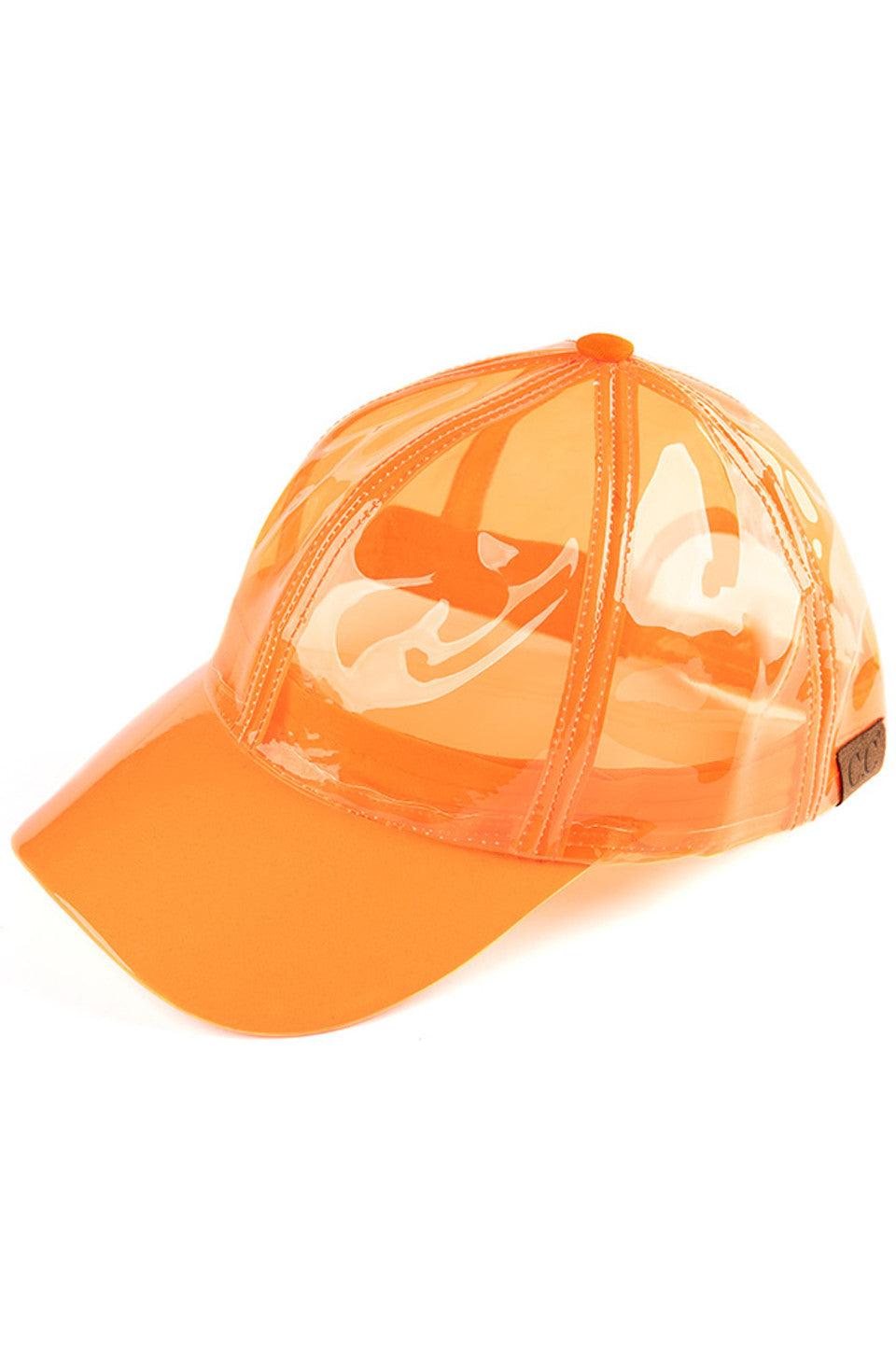 Neon Orange C.C BASEBALL CAP is made with high-quality materials, perfect for protecting your head and face from the sun's harmful rays. With a stylish design and durable construction, this cap is suitable for any outdoor activity. Stay calm and protected with C.C BASEBALL CAP.