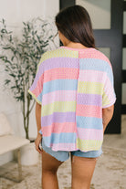 Never Been So Sure Textured Top - Charming Charlie
