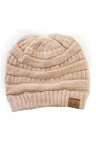 NewBeige  C.C Ribbed Knit Solid Color Beanie offers a timeless design with durable ribbed knitting, ensuring a snug and comfortable fit. Crafted for warmth and versatility, this beanie is perfect for everyday wear, providing reliable protection against cold weather while maintaining a sleek, minimalist style that complements any outfit. Its solid color adds understated appeal, making it an essential accessory for both casual and outdoor use. 