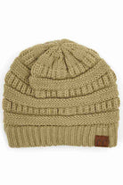 NewSage  C.C Ribbed Knit Solid Color Beanie offers a timeless design with durable ribbed knitting, ensuring a snug and comfortable fit. Crafted for warmth and versatility, this beanie is perfect for everyday wear, providing reliable protection against cold weather while maintaining a sleek, minimalist style that complements any outfit. Its solid color adds understated appeal, making it an essential accessory for both casual and outdoor use. 