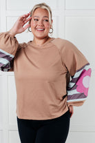 New and Improved Floral Patchwork Top - Charming Charlie