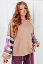 New and Improved Floral Patchwork Top - Charming Charlie