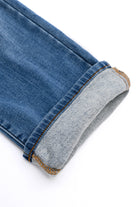 Nivea Vintage Wash Thermal Straight Jeans - Charming Charlie