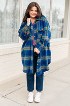 No Tears Plaid Coat - Charming Charlie