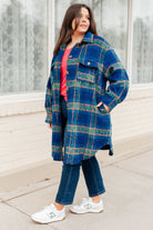 No Tears Plaid Coat - Charming Charlie