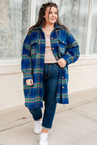 No Tears Plaid Coat - Charming Charlie