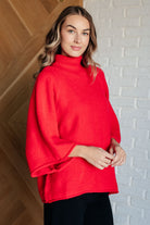 Not Too Desperate Turtleneck Sweater - Charming Charlie