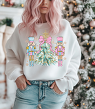 Nutcracker Wonderland in White Graphic Tee and Sweatshirt - Charming Charlie