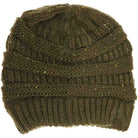 Olive Sequin CC Beanies combine stylish sparkle with reliable warmth, making them perfect for chilly days. Crafted with soft, cozy materials, these beanies provide comfortable wear while the sequined exterior adds a touch of sophisticated shine. Ideal for those seeking both function and fashion, they effortlessly elevate any cold-weather outfit. 