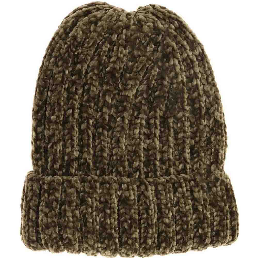 Olive Solid Ribbed Chenille CC Beanie provides warmth and comfort through its soft chenille fabric and ribbed design. This expertly crafted beanie offers a snug fit while maintaining breathability, making it ideal for cold weather wear. Its solid color and subtle texture ensure versatile styling for any casual or outdoor outfit, combining functionality with understated style. 