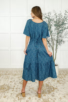 Olive Dress in Blue Vineyard - Charming Charlie