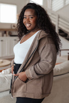 On And On Zip Up Hoodie - Charming Charlie