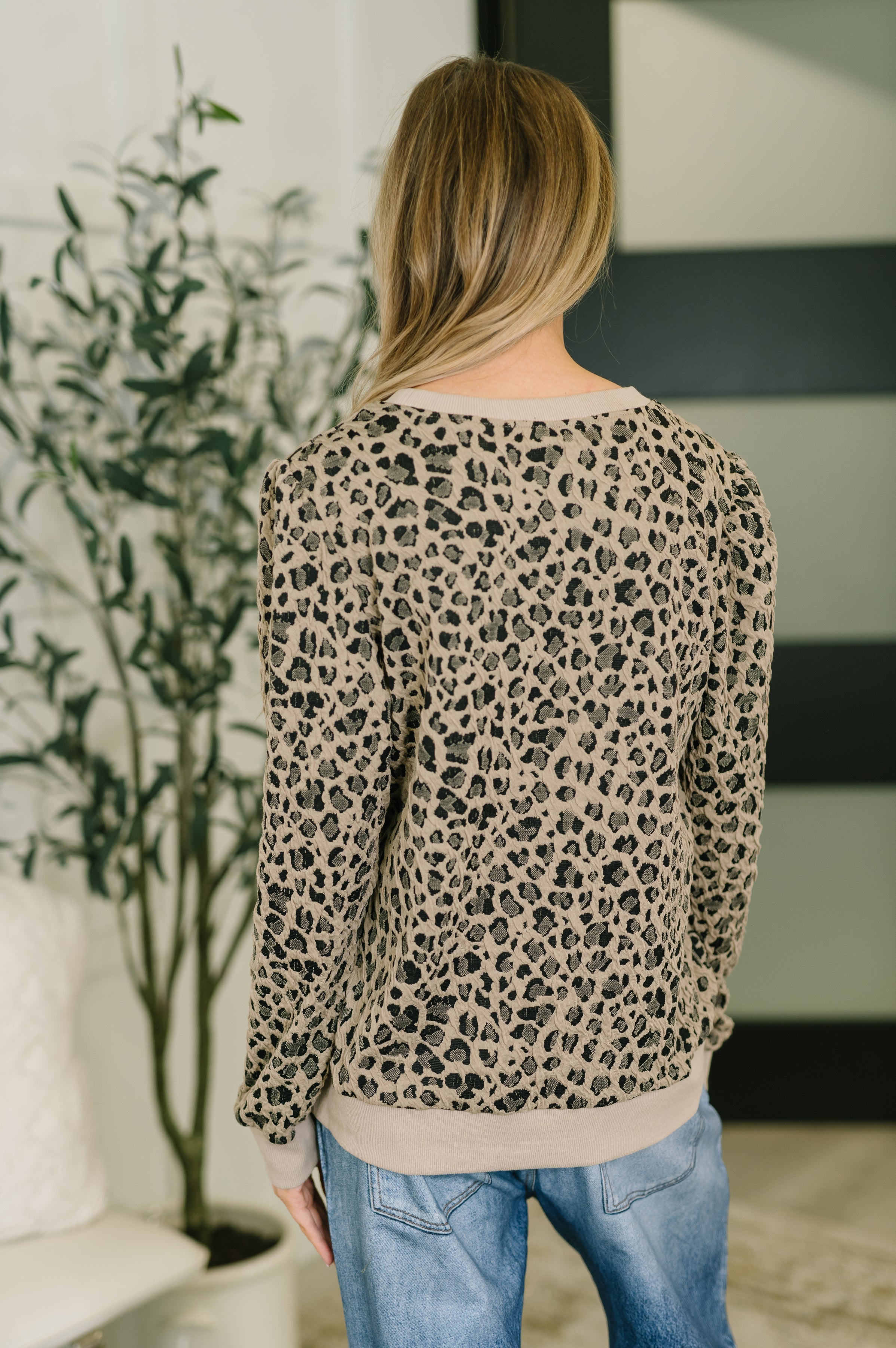 On The Prowl Leopard Print Top - Charming Charlie