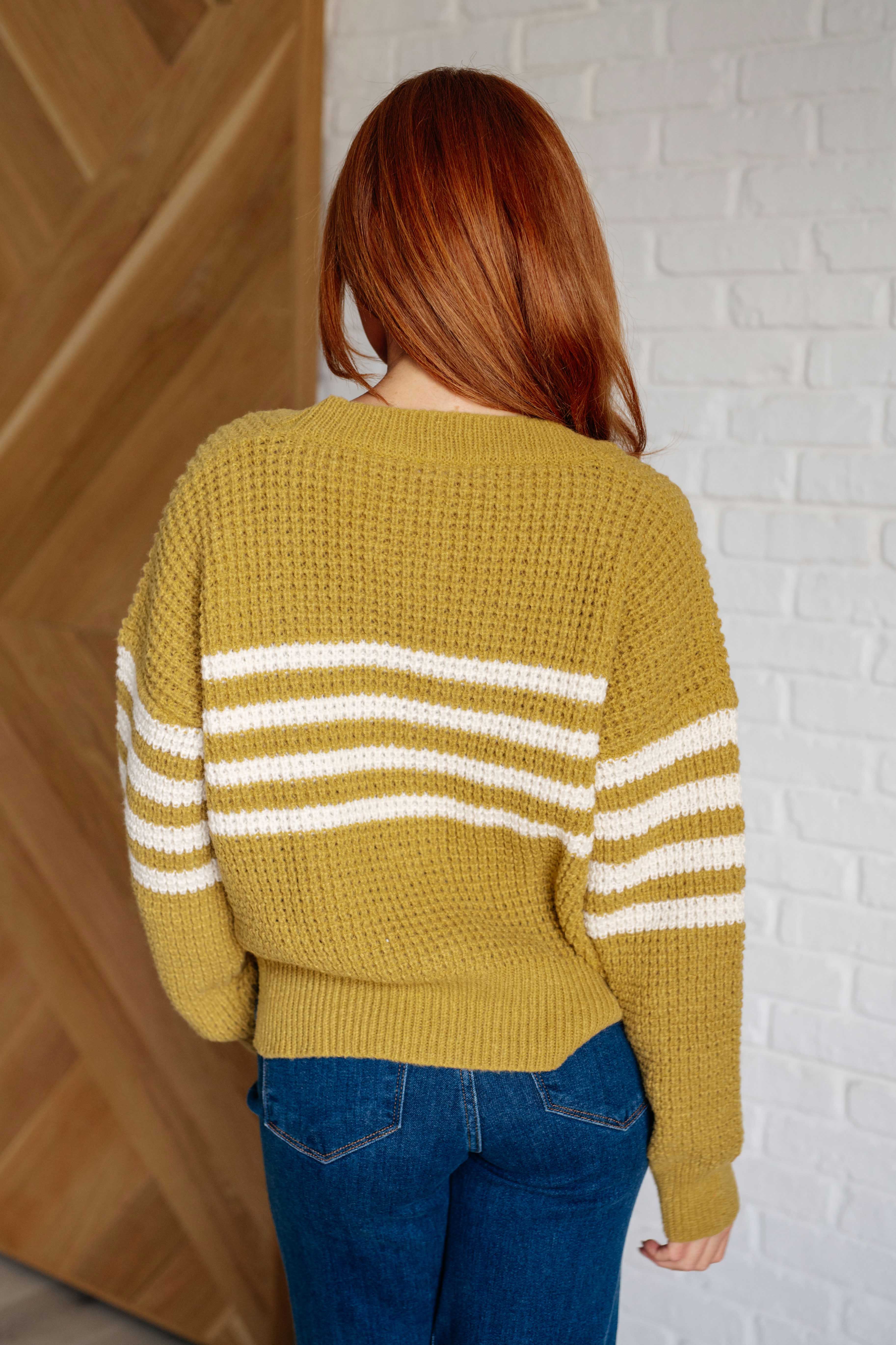 On Top of the World Striped Cardigan - Charming Charlie